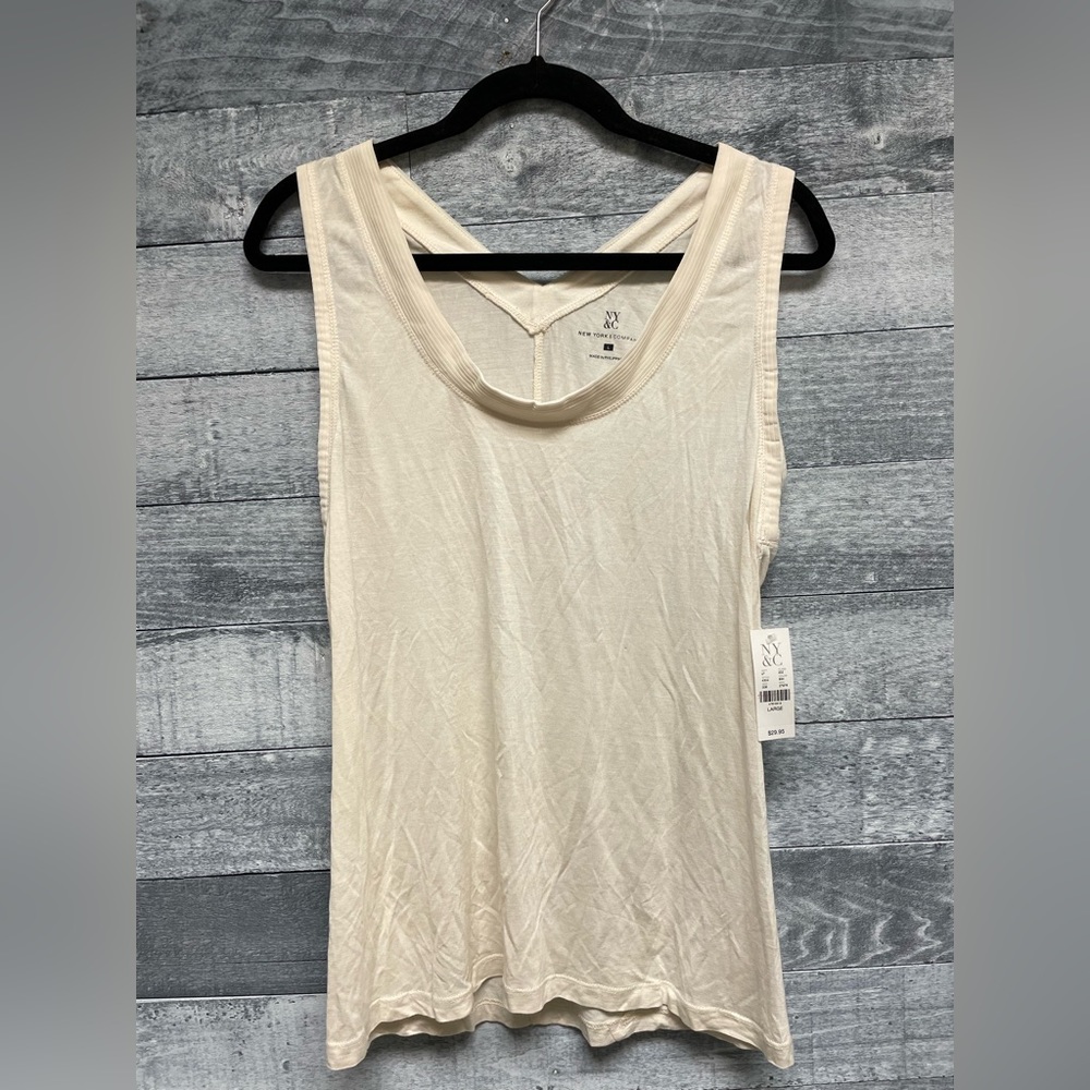 Ny &co beige new top with tags